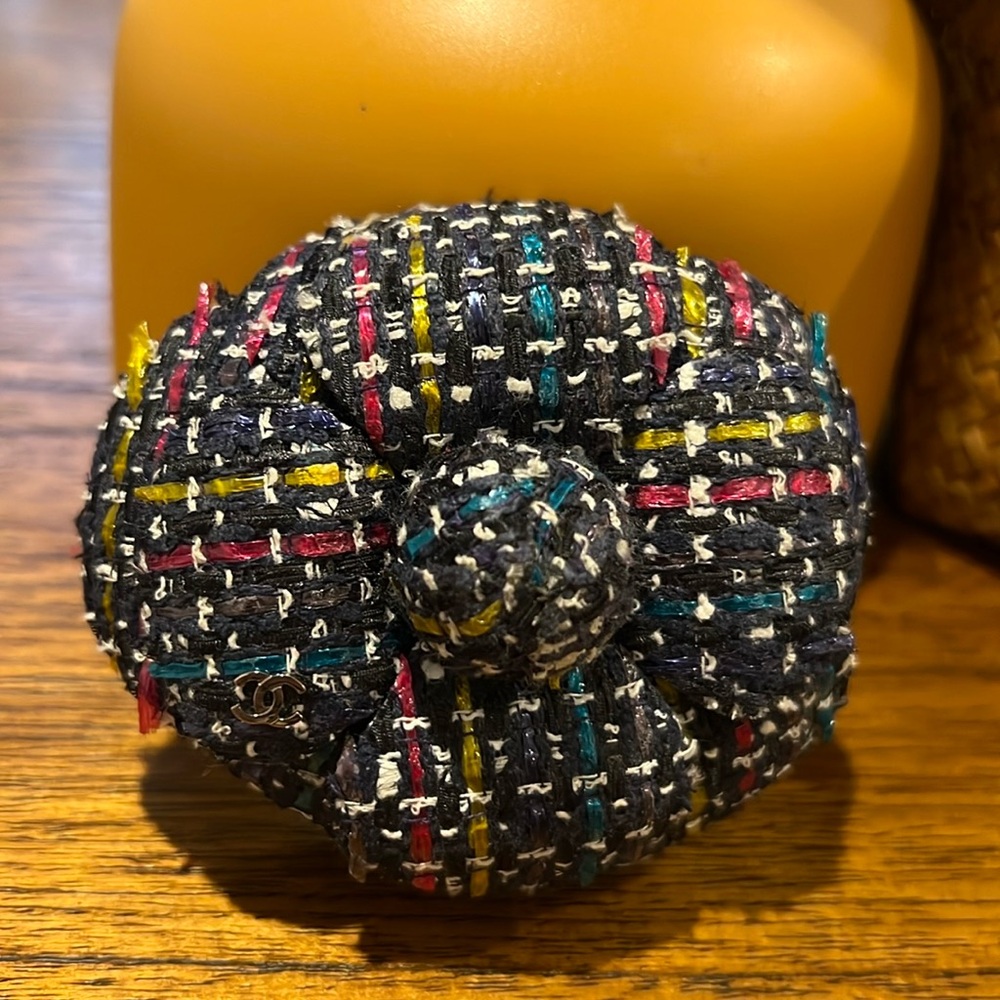 Chanel camellia brooch